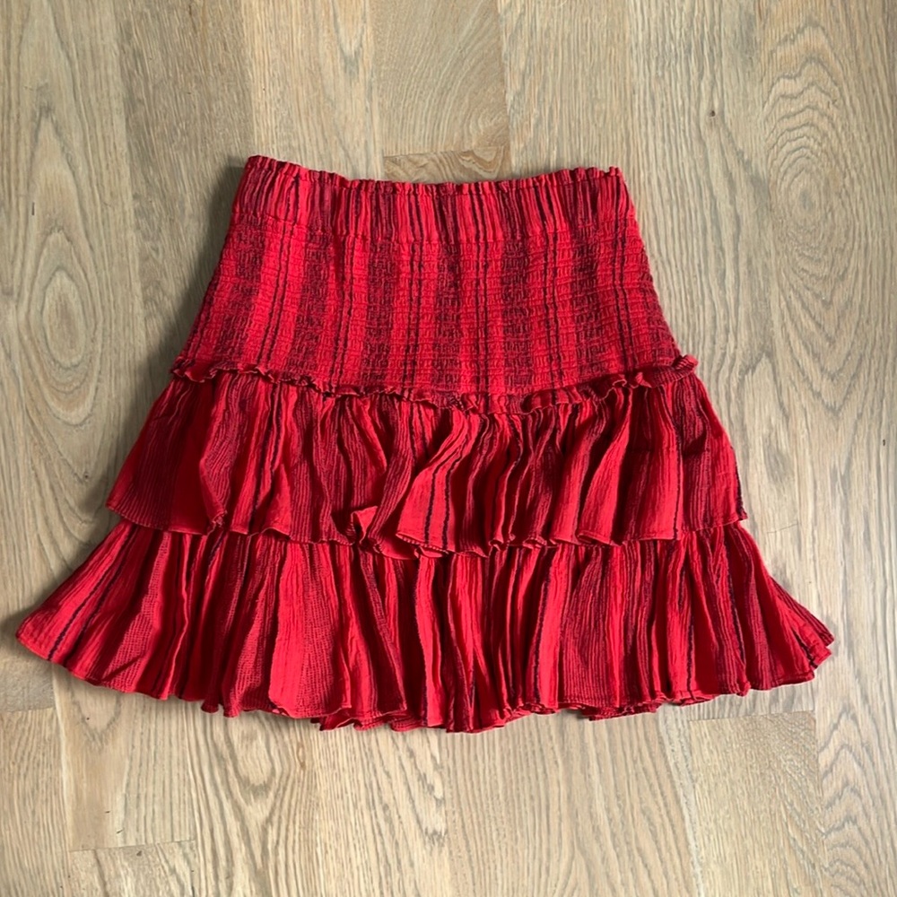 Sundry Red Skirt